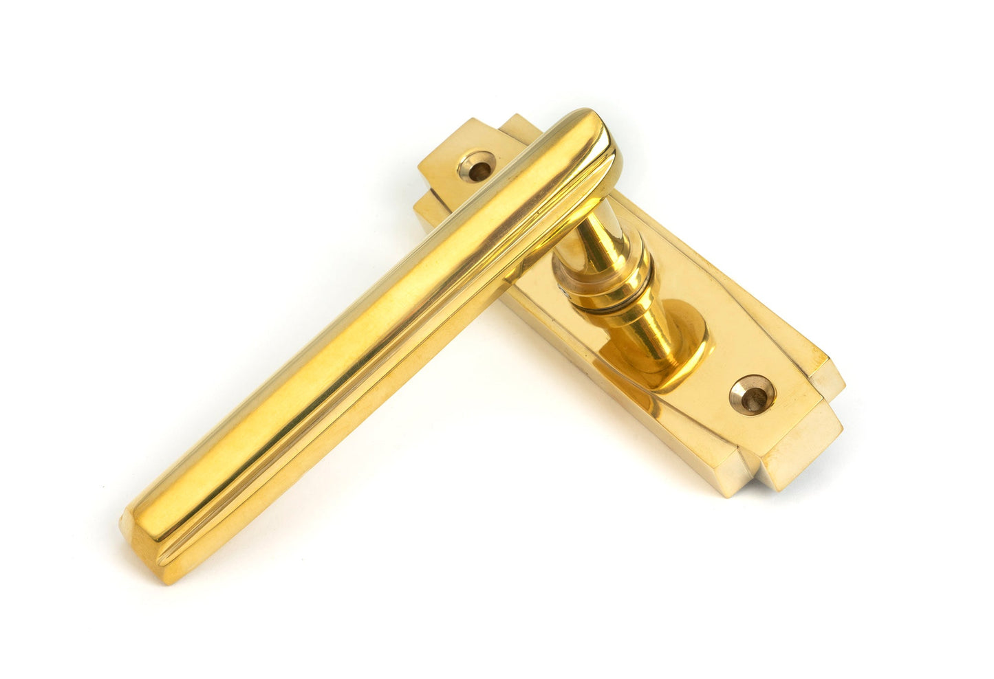 From The Anvil Art Deco Lever On Rose Set