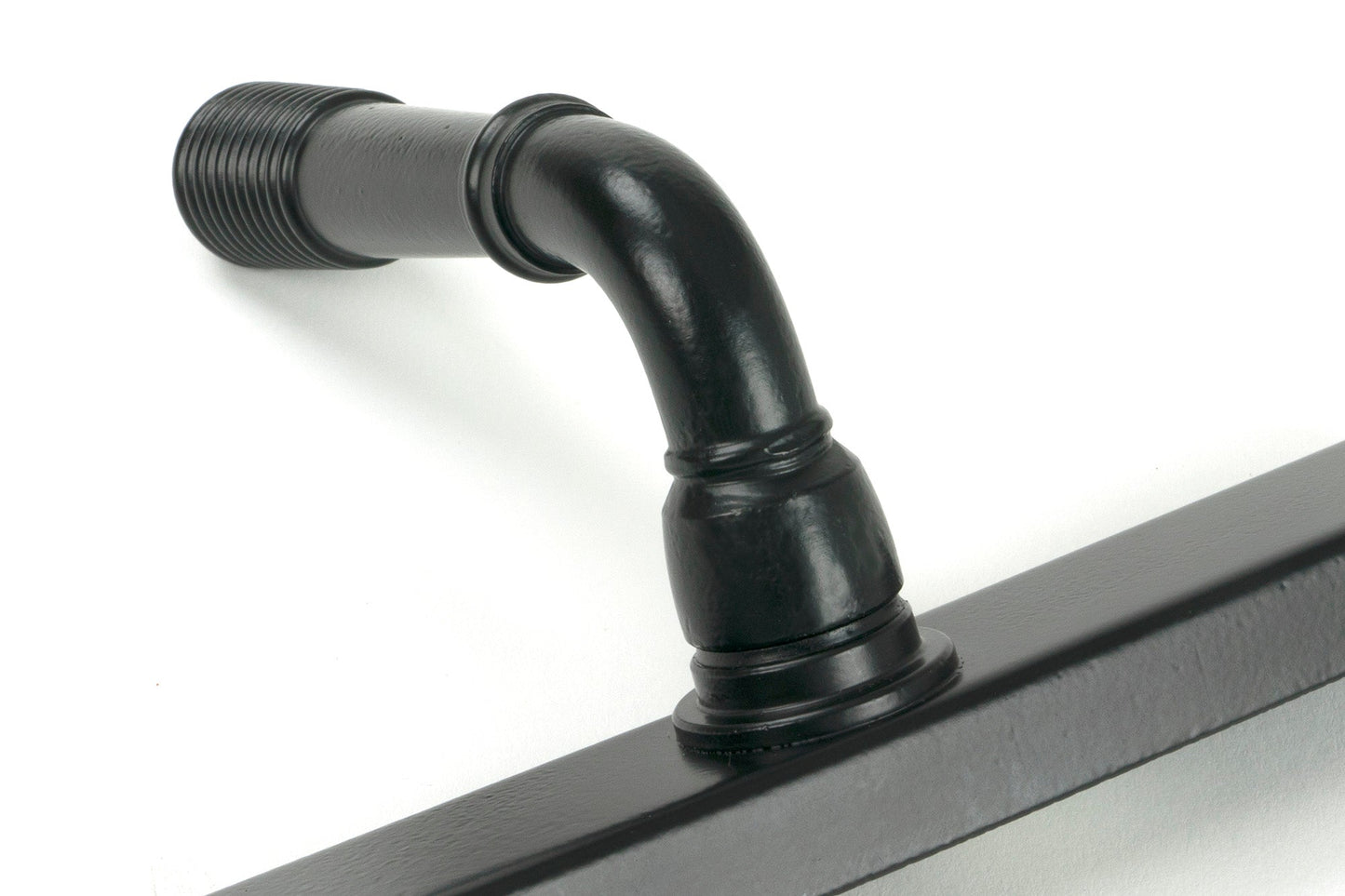 From The Anvil Reeded Slimline Lever Espag. Lock Set