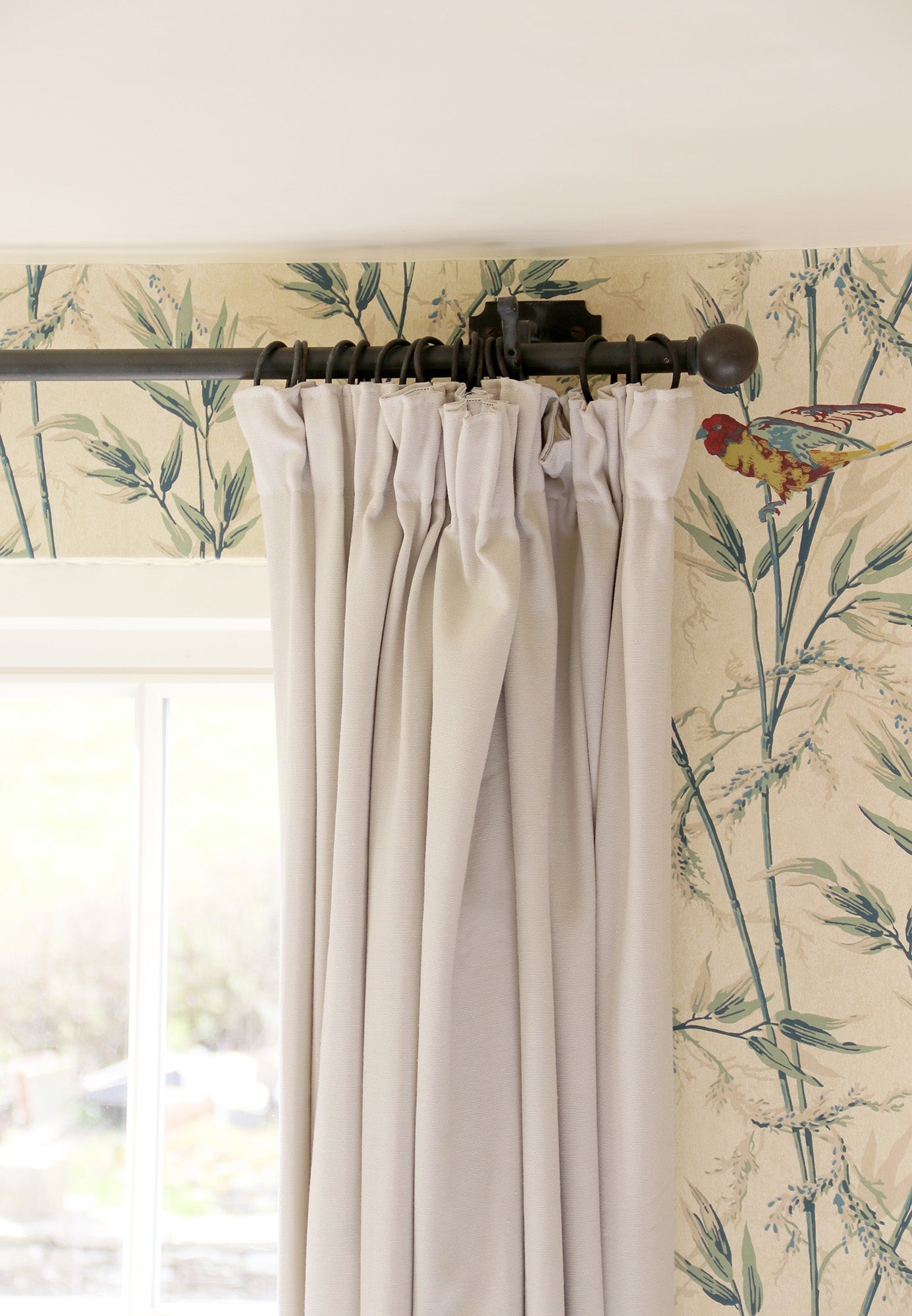 From The Anvil Ball Curtain Finial (Pair)