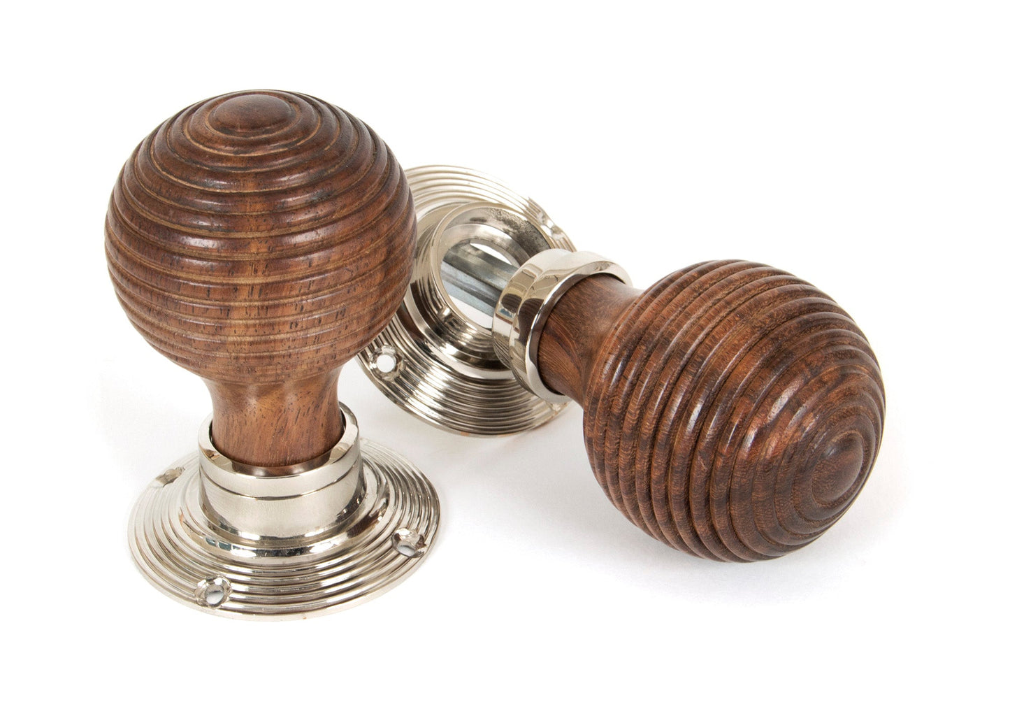 From The Anvil Wooden Beehive Mortice/Rim Knob Set