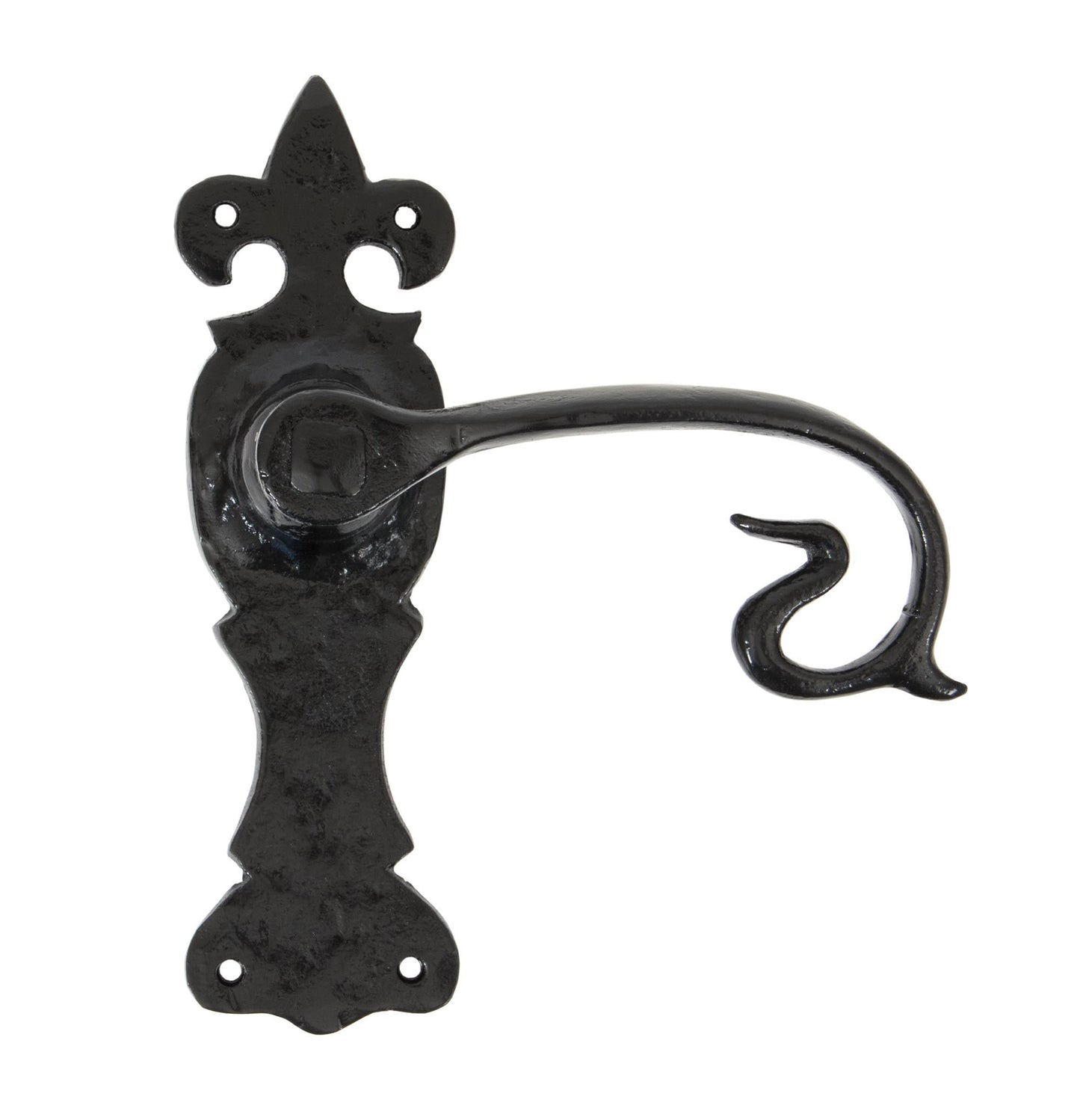 From The Anvil Curly Lever Latch Set