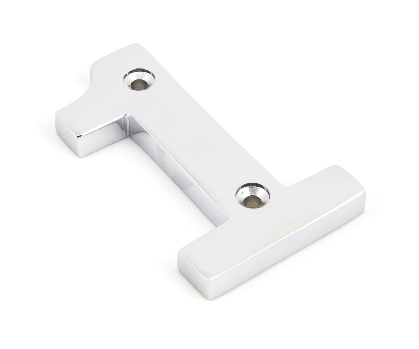 From The Anvil Polished Chrome Numeral