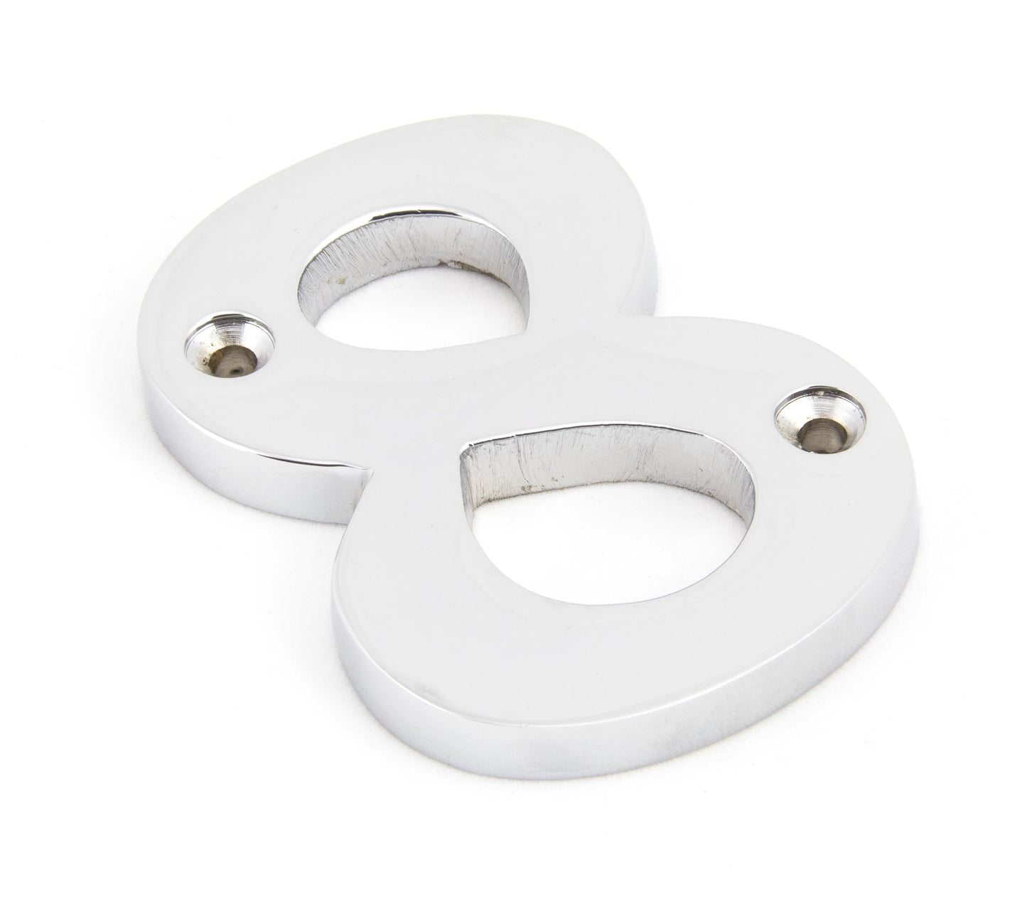 From The Anvil Polished Chrome Numeral