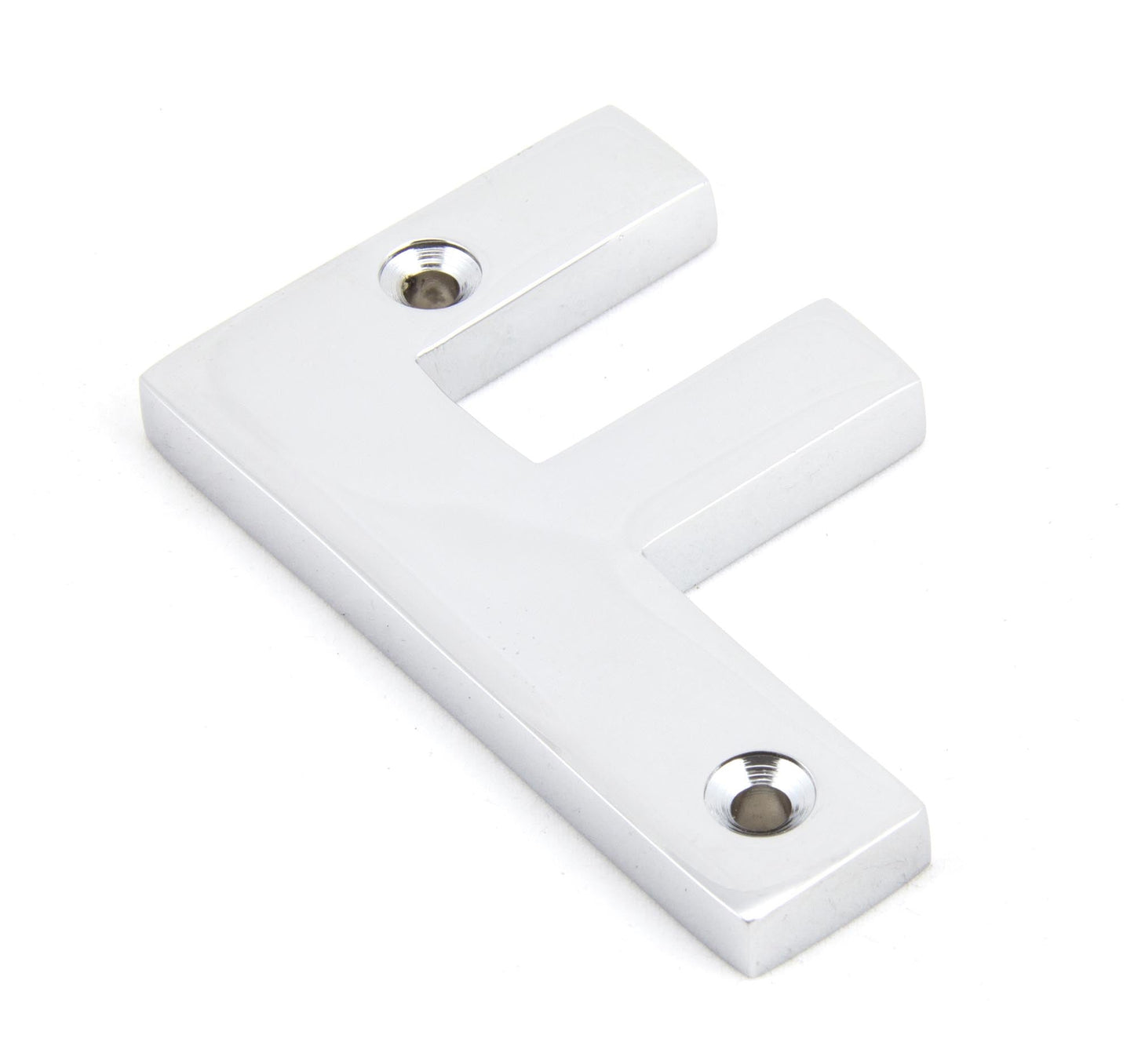 From The Anvil Polished Chrome Letter