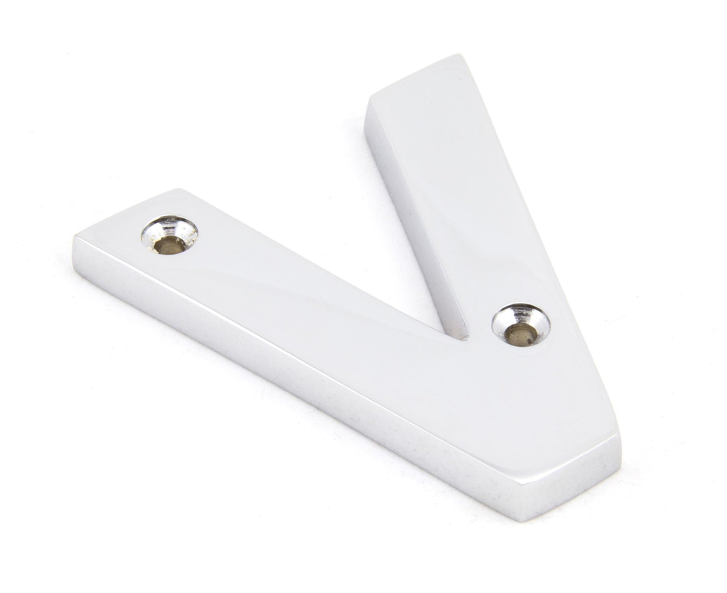 From The Anvil Polished Chrome Letter