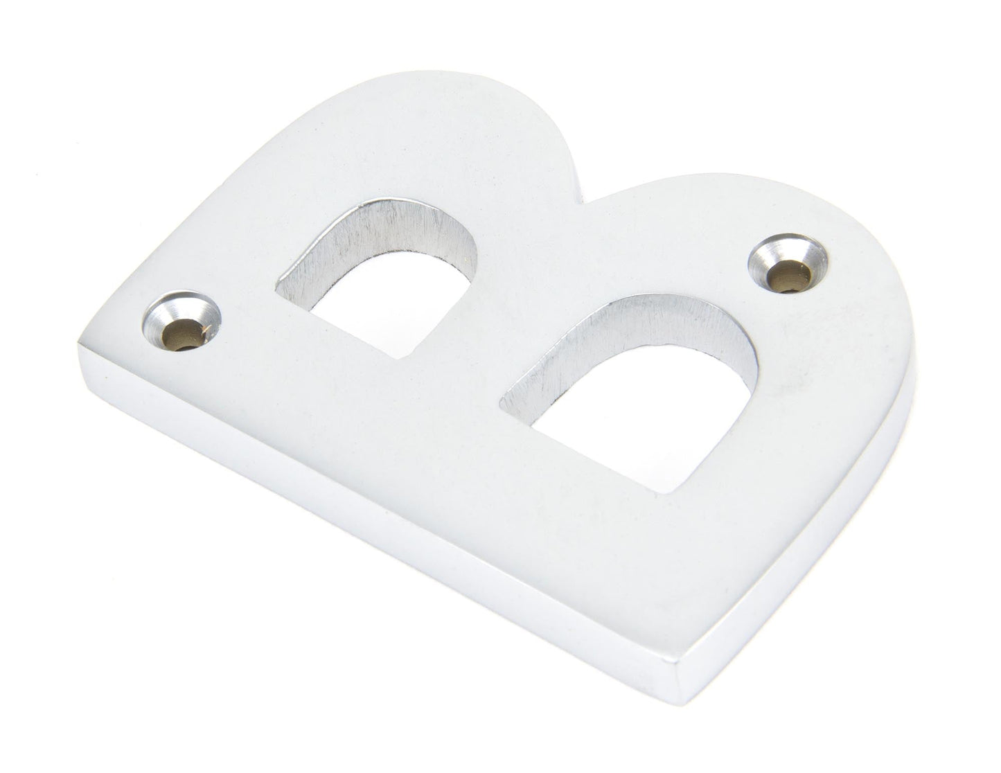 From The Anvil Satin Chrome Letter