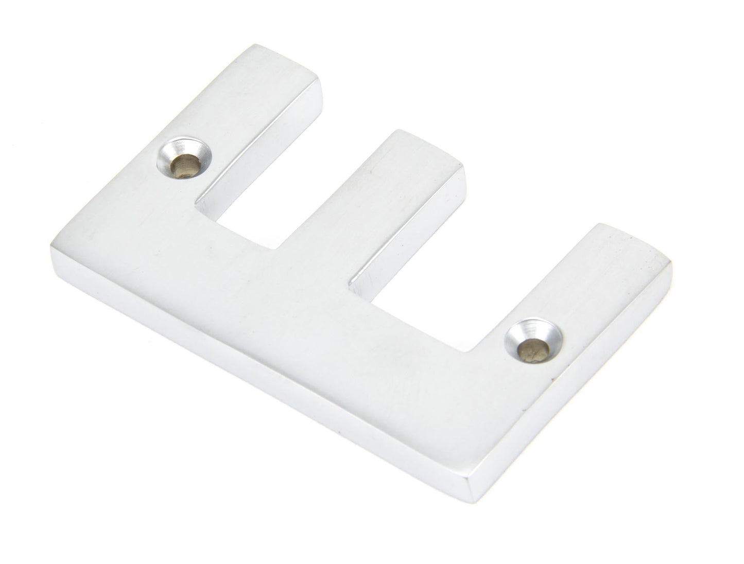 From The Anvil Satin Chrome Letter