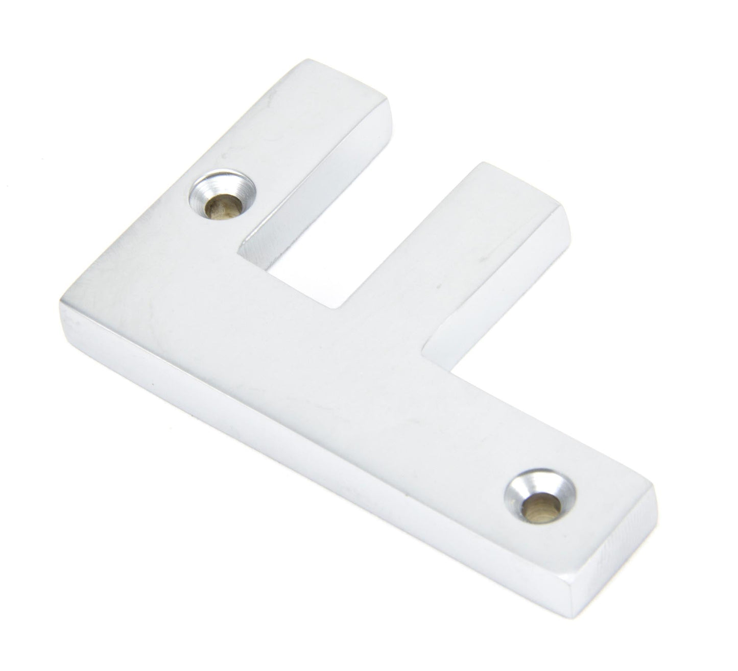 From The Anvil Satin Chrome Letter