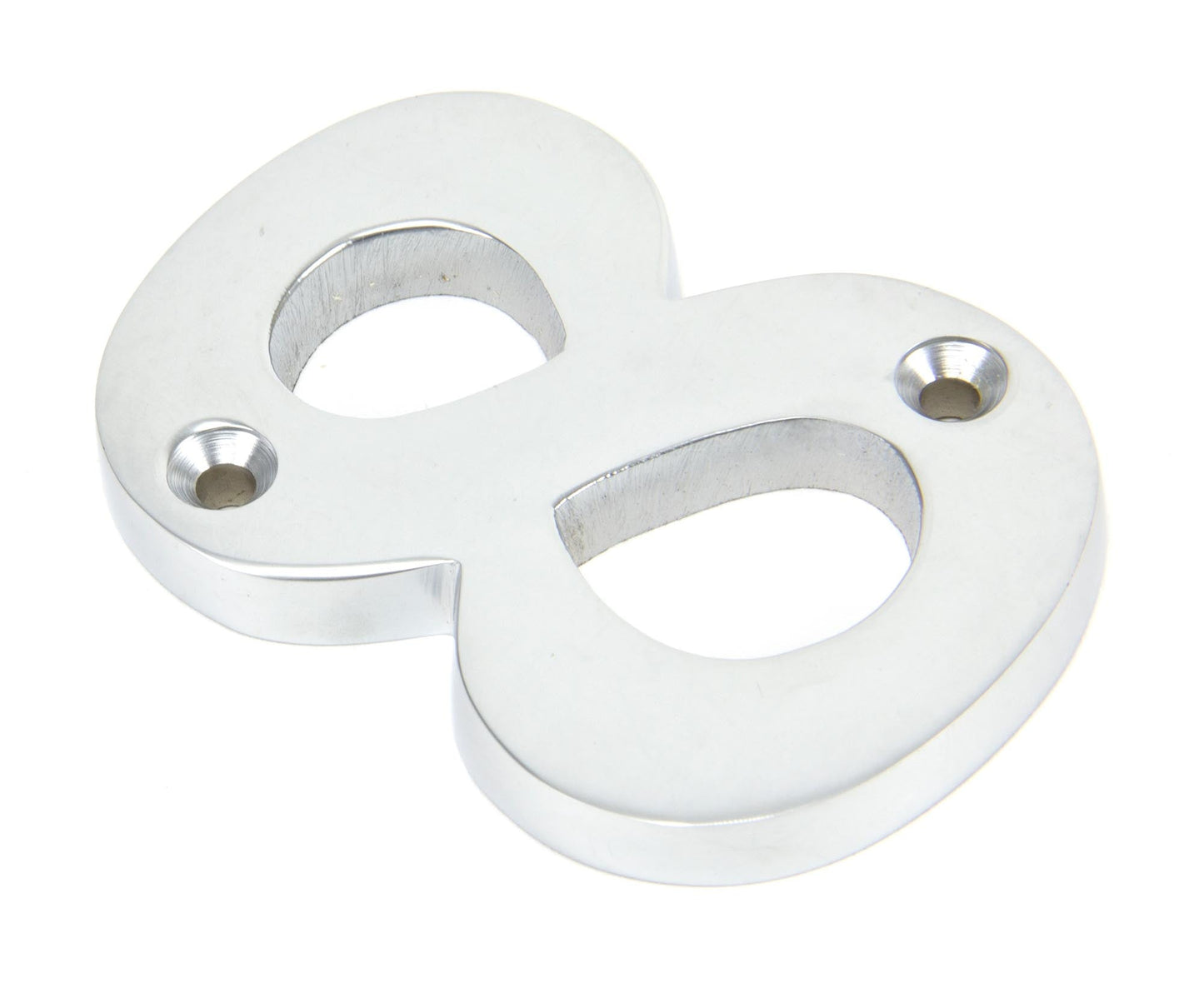 From The Anvil Satin Chrome Numeral