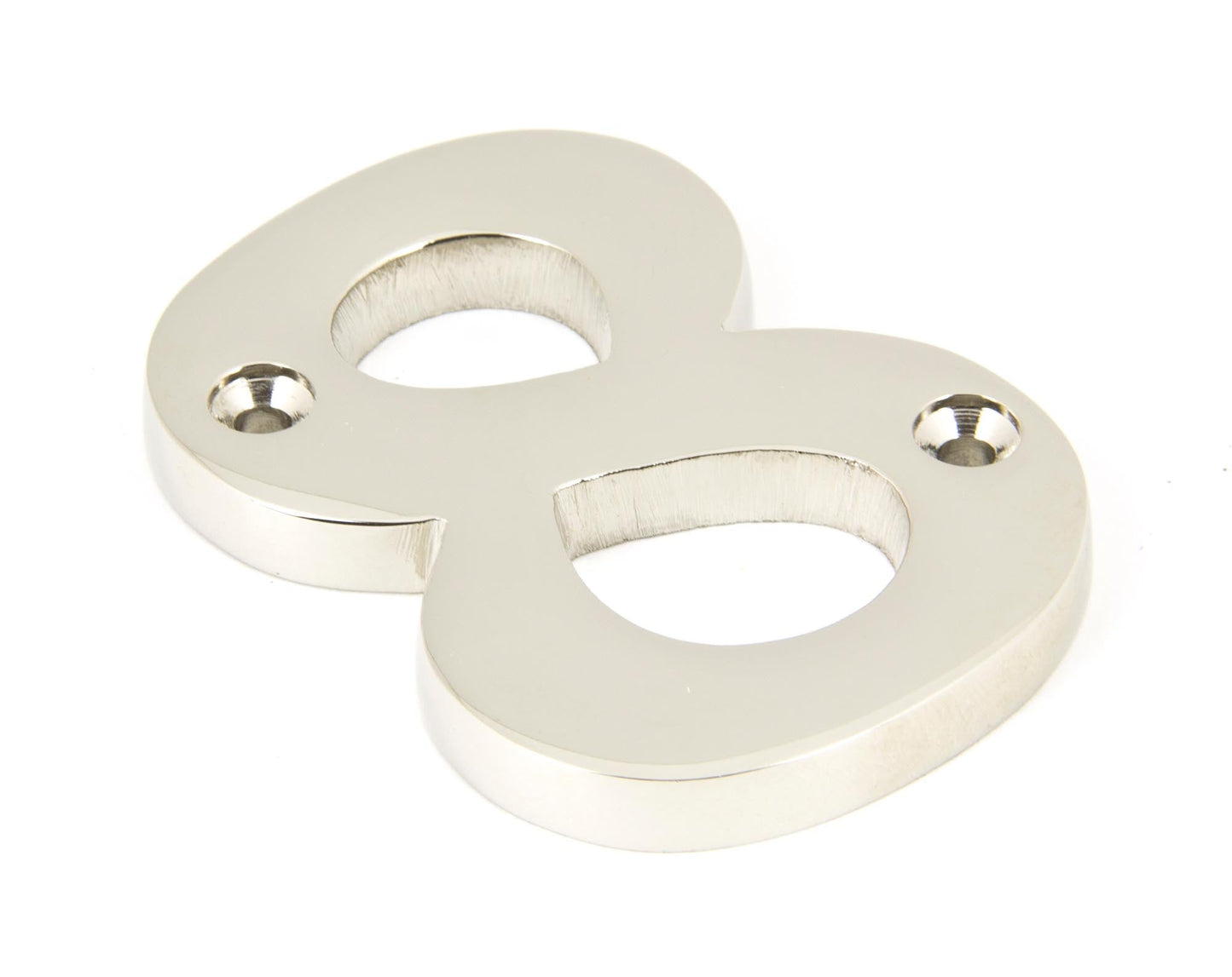 From The Anvil Polished Nickel Numeral