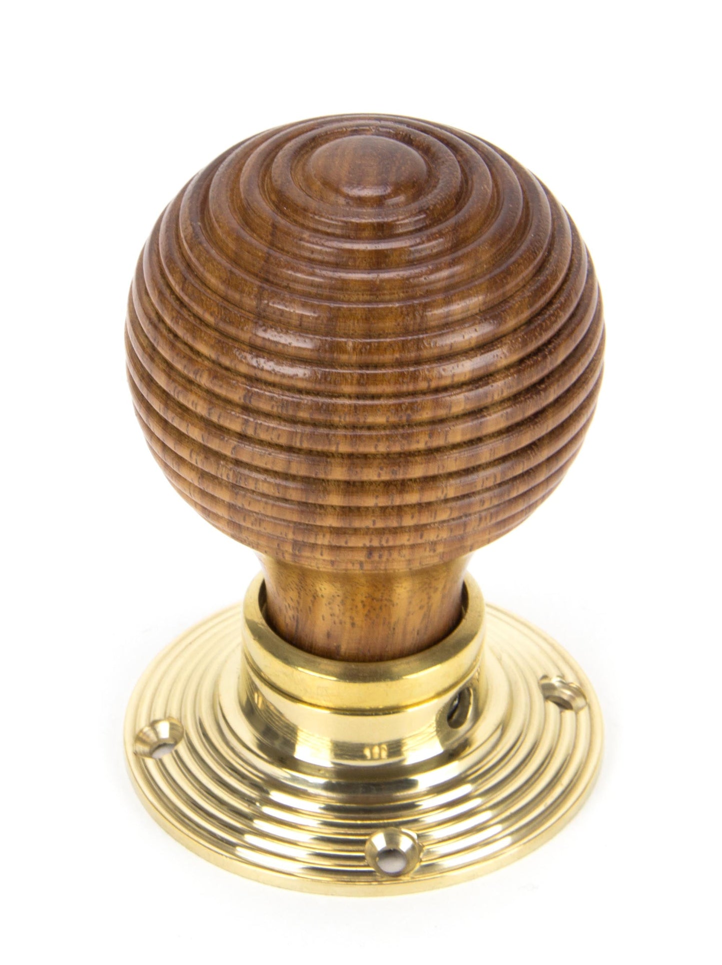 From The Anvil Wooden Beehive Mortice/Rim Knob Set