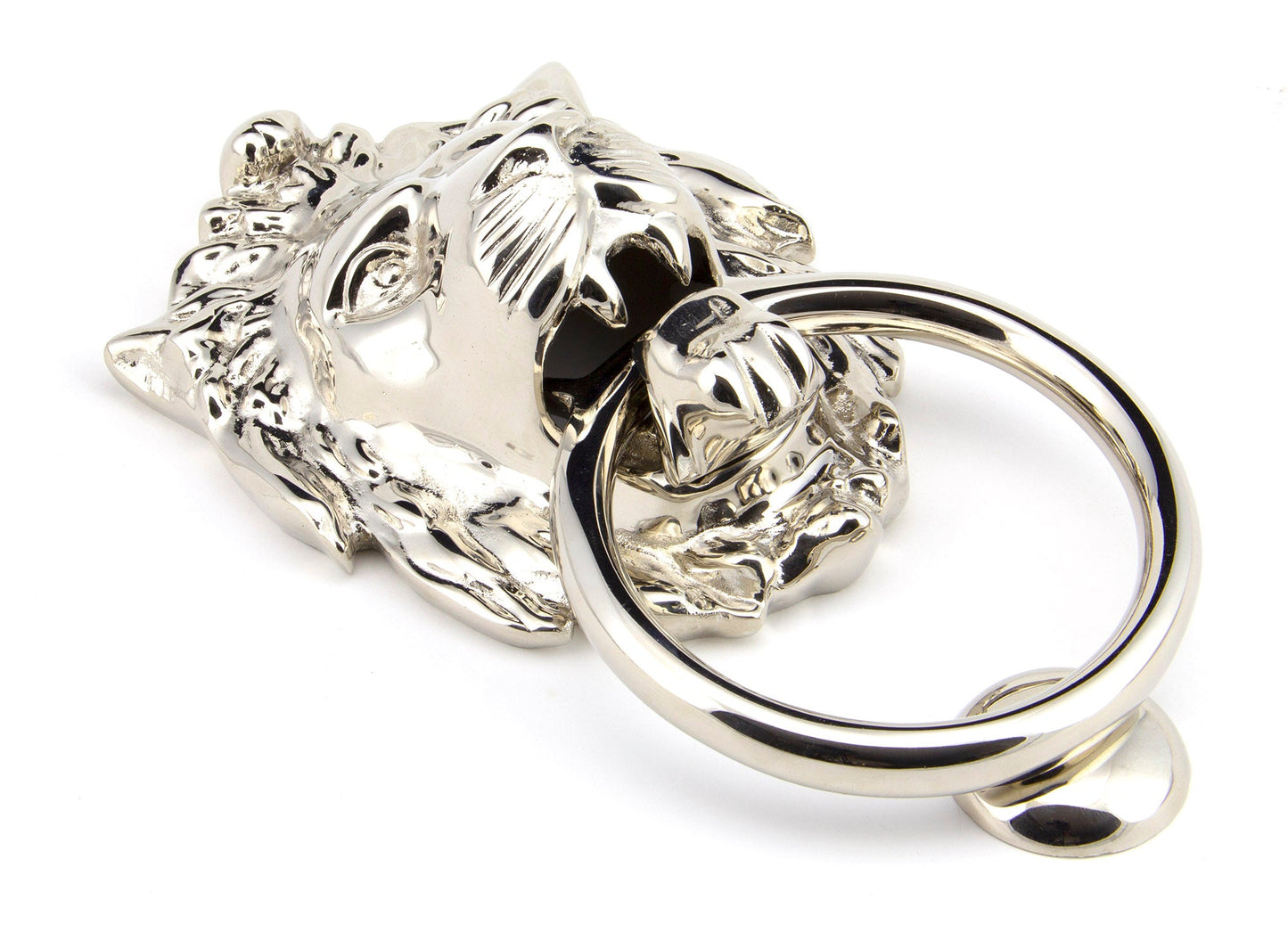 From The Anvil Lion Head Door Knocker