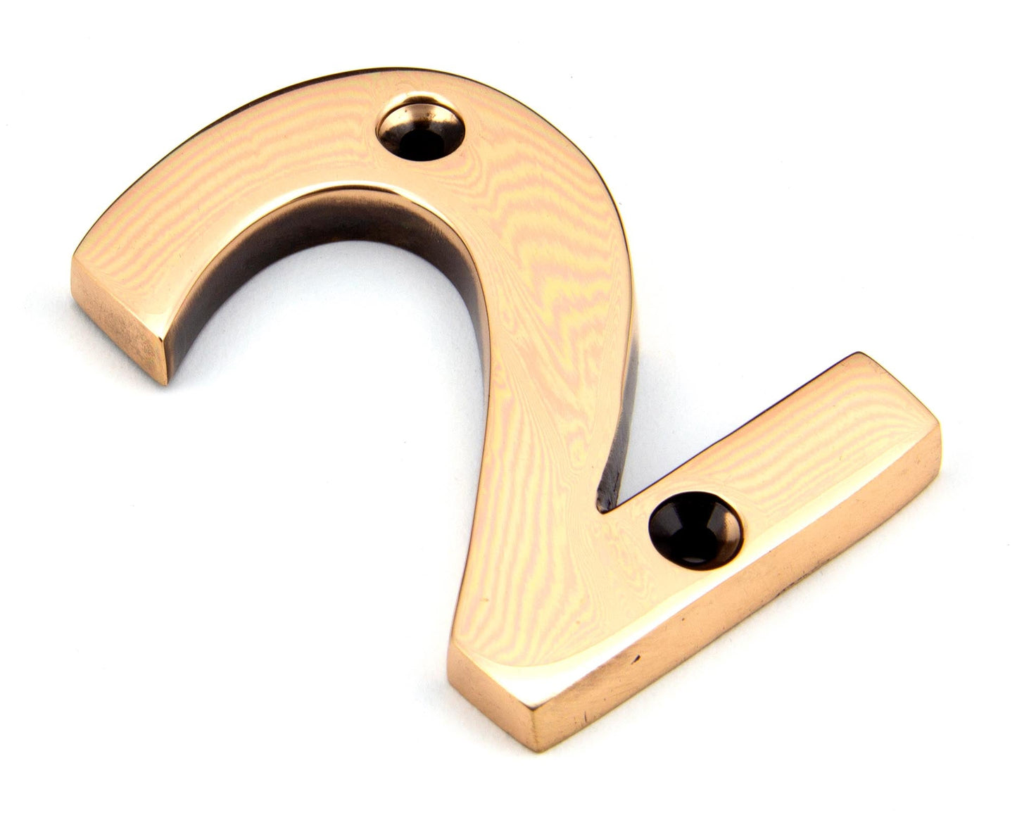 From The Anvil Polished Bronze Numeral