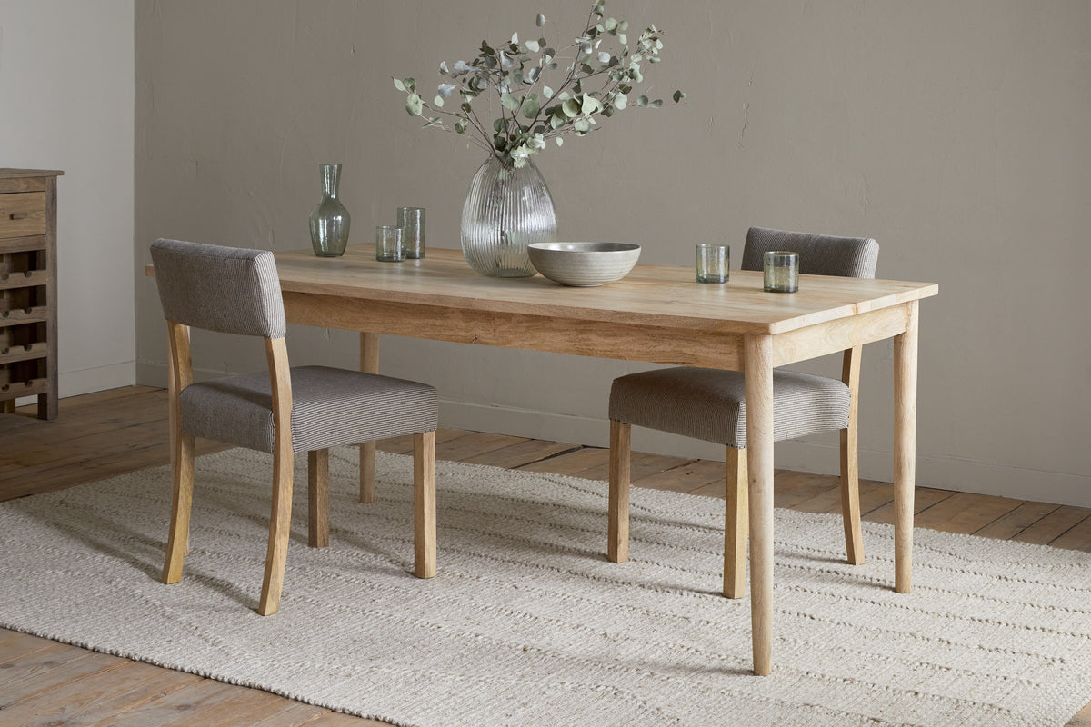 Nkuku Anbu Mango Dining Table Natural