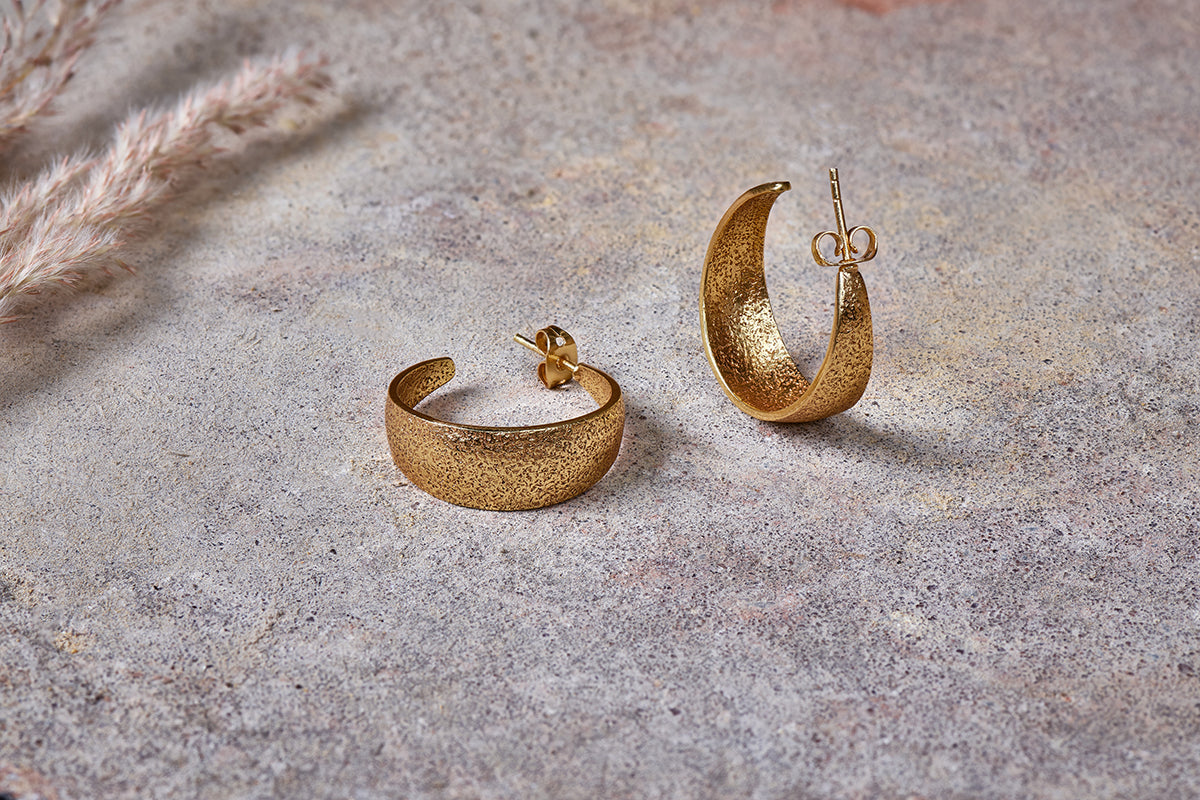 Nkuku Aavani Earrings Gold