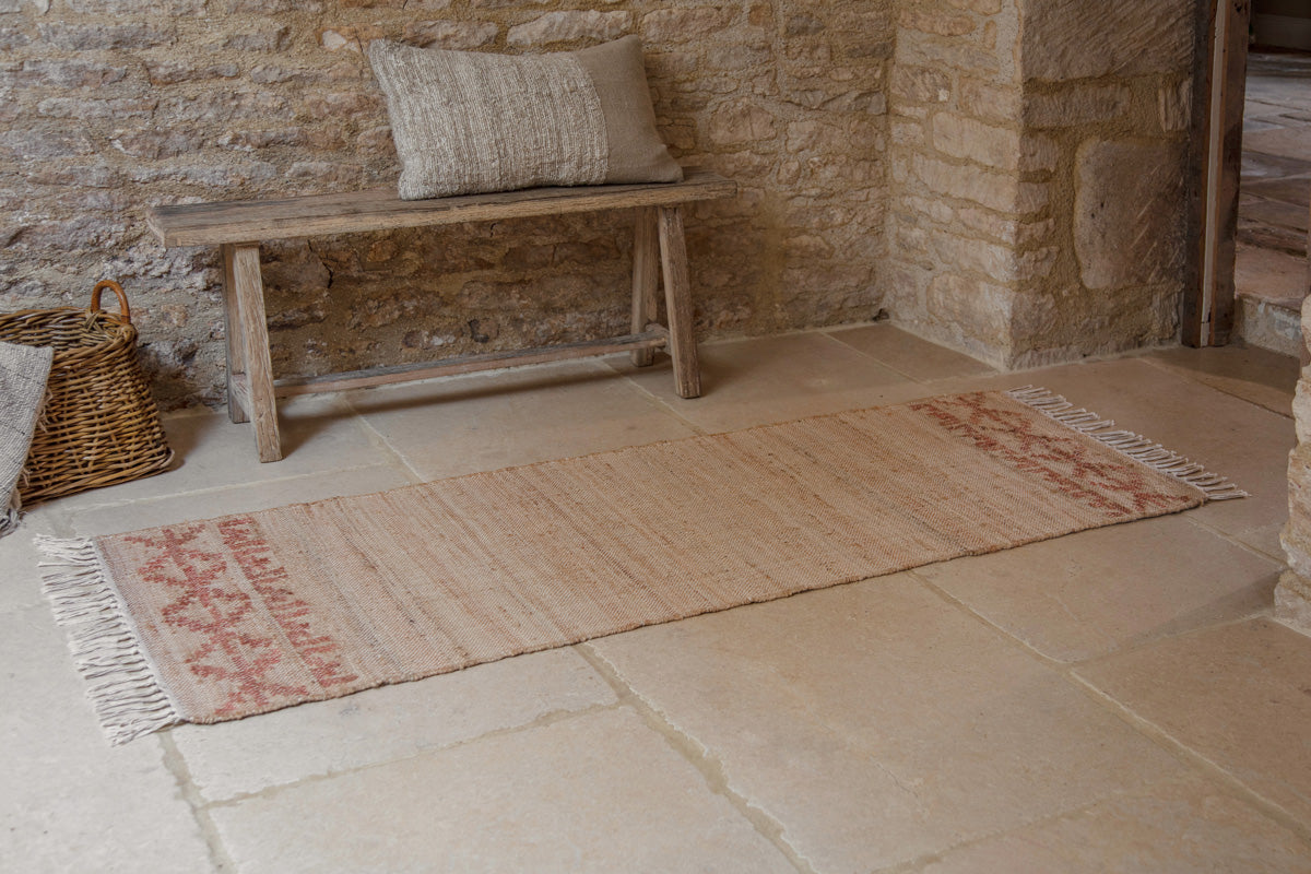 Nkuku Akari Jute & Cotton Runner Natural