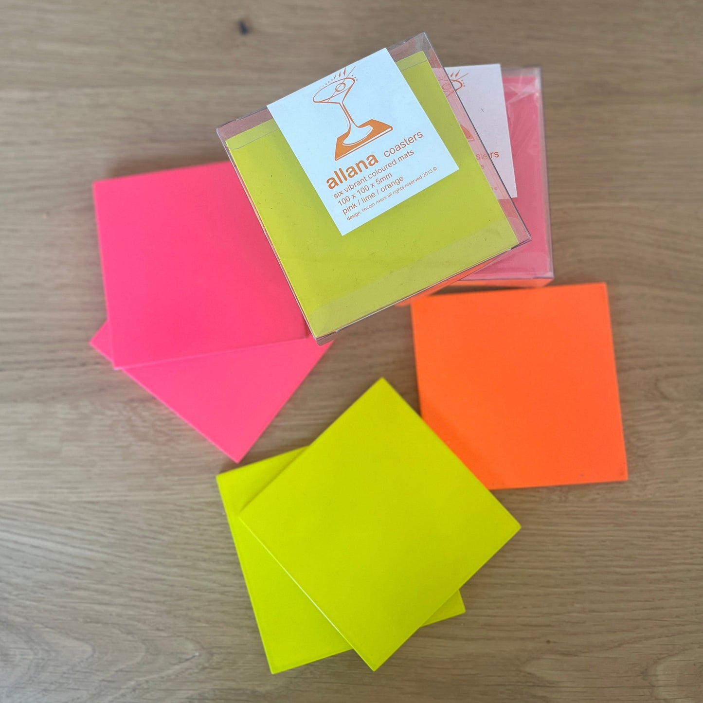 Wireworks Coasters X 6 Allana