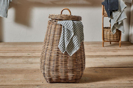 Nkuku Amandi Rattan Laundry Bin