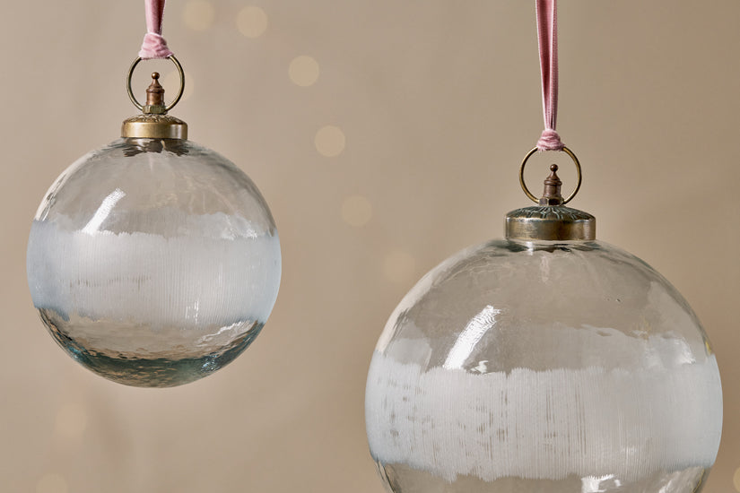 Nkuku Anara Etched Giant Bauble