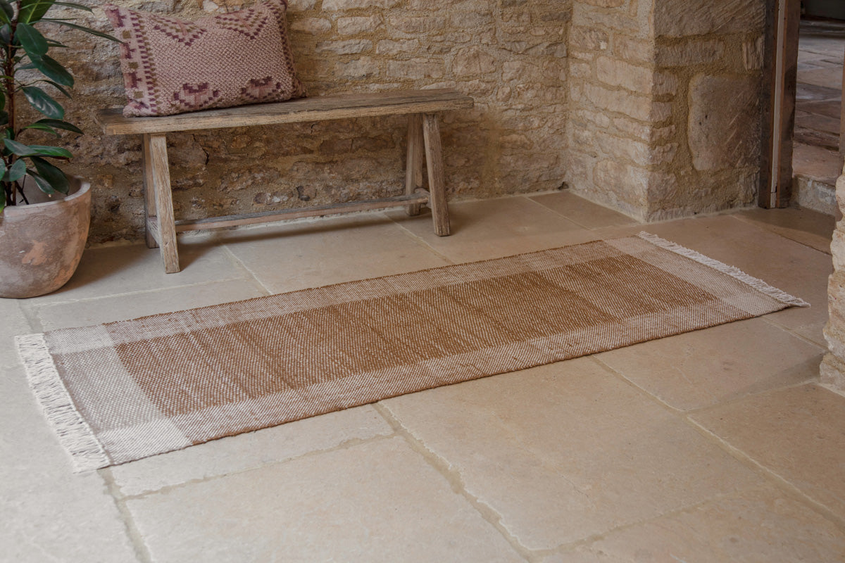 Nkuku Andro Jute & Cotton Runner Natural