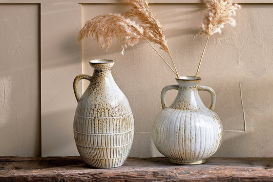 Nkuku Anjuna Reactive Glaze Decorative Jug