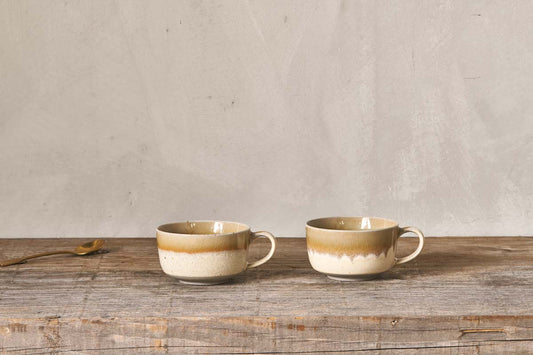 Nkuku Arici Mugs Sand Small (Set Of 2)