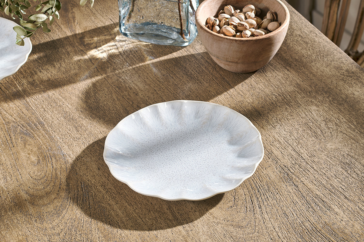 Nkuku Aruvi Side Plate Cream