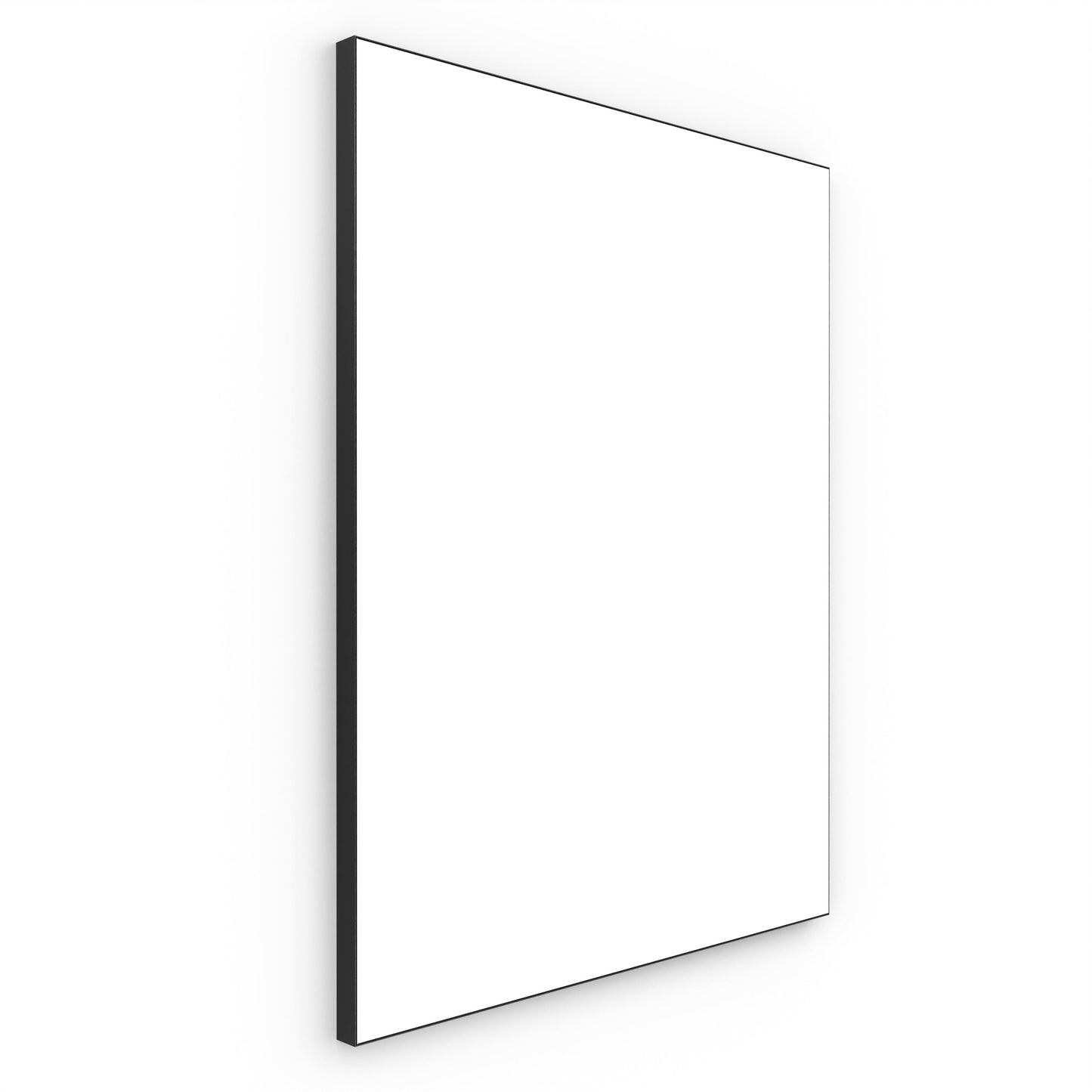 Origins Living Tate Rectangular Mirror 70x90cm Matt Black