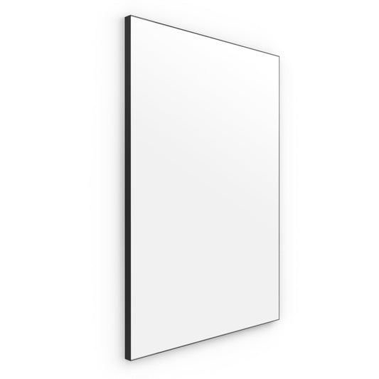 Origins Living Tate Rectangular Mirror 100x70cm Matt Black