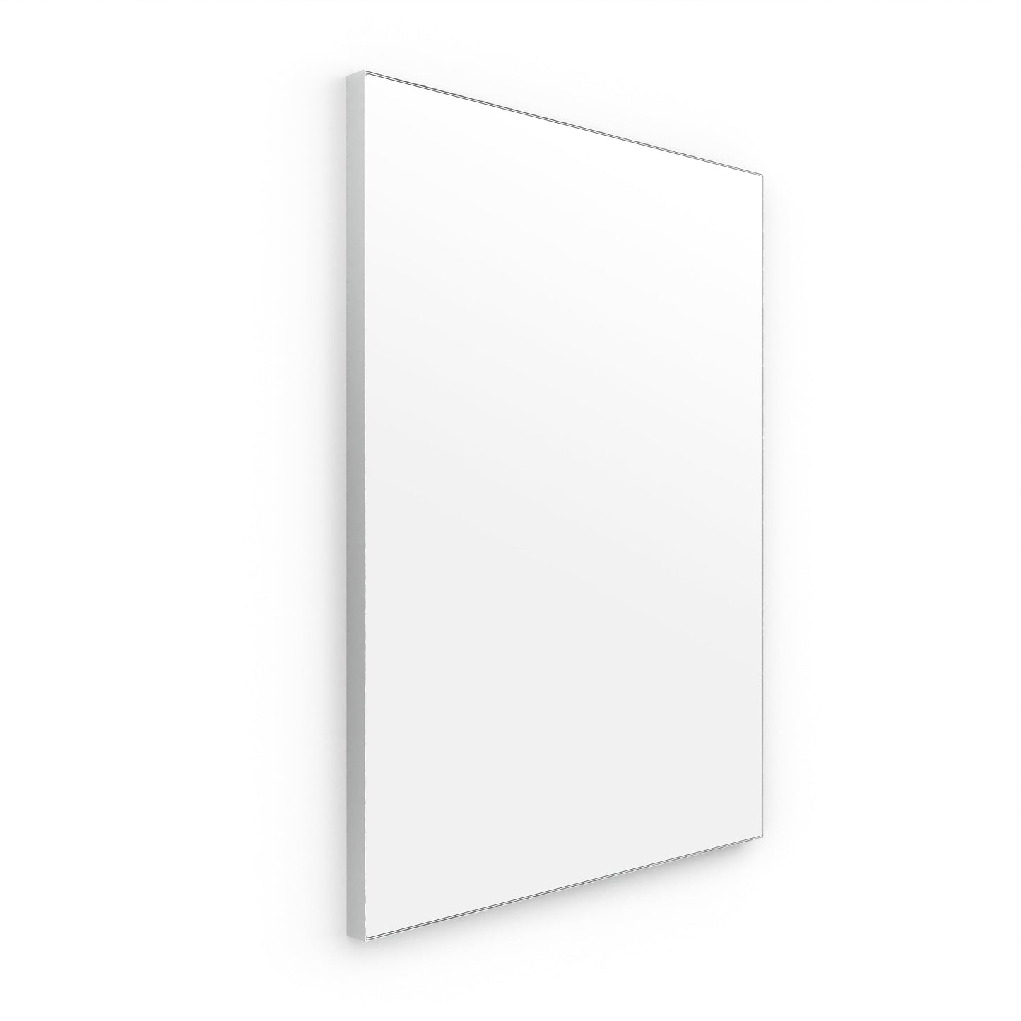 Origins Living Tate Rectangular Mirror 60x80cm Polished Aluminium