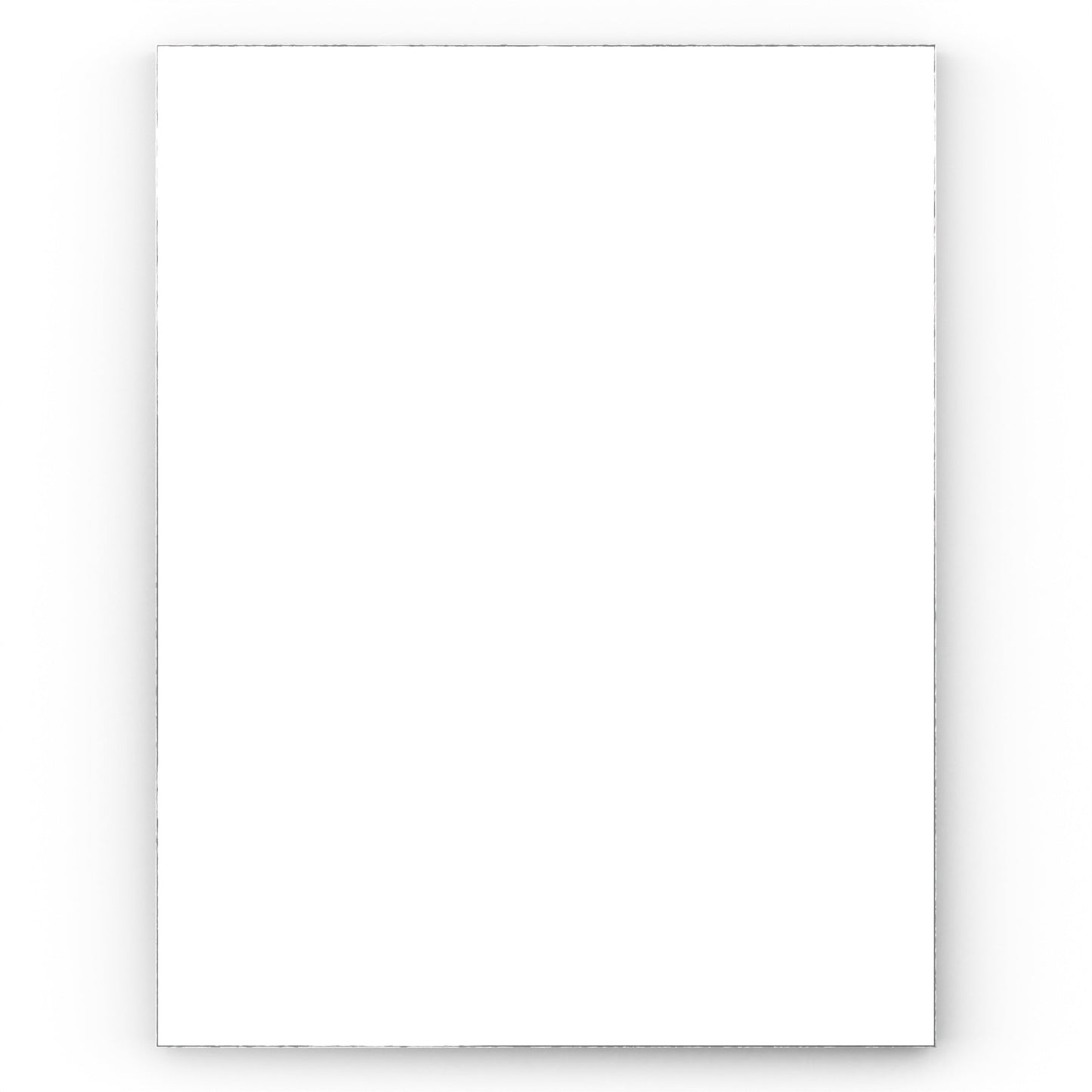 Origins Living Tate Rectangular Mirror 70x90cm Polished Aluminium