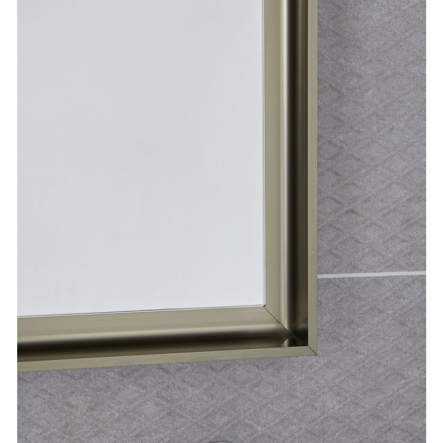 Origins Living Brooklyn Mirror 140 140x70cm Brushed Bronze