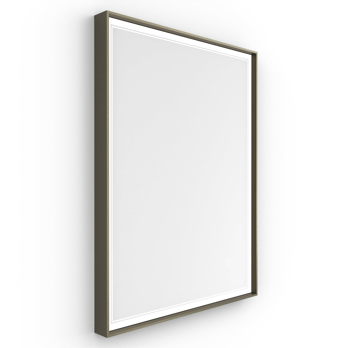 Origins Living Astoria Led Illuminated Mirror 60 60x80cm Brushed Bronze