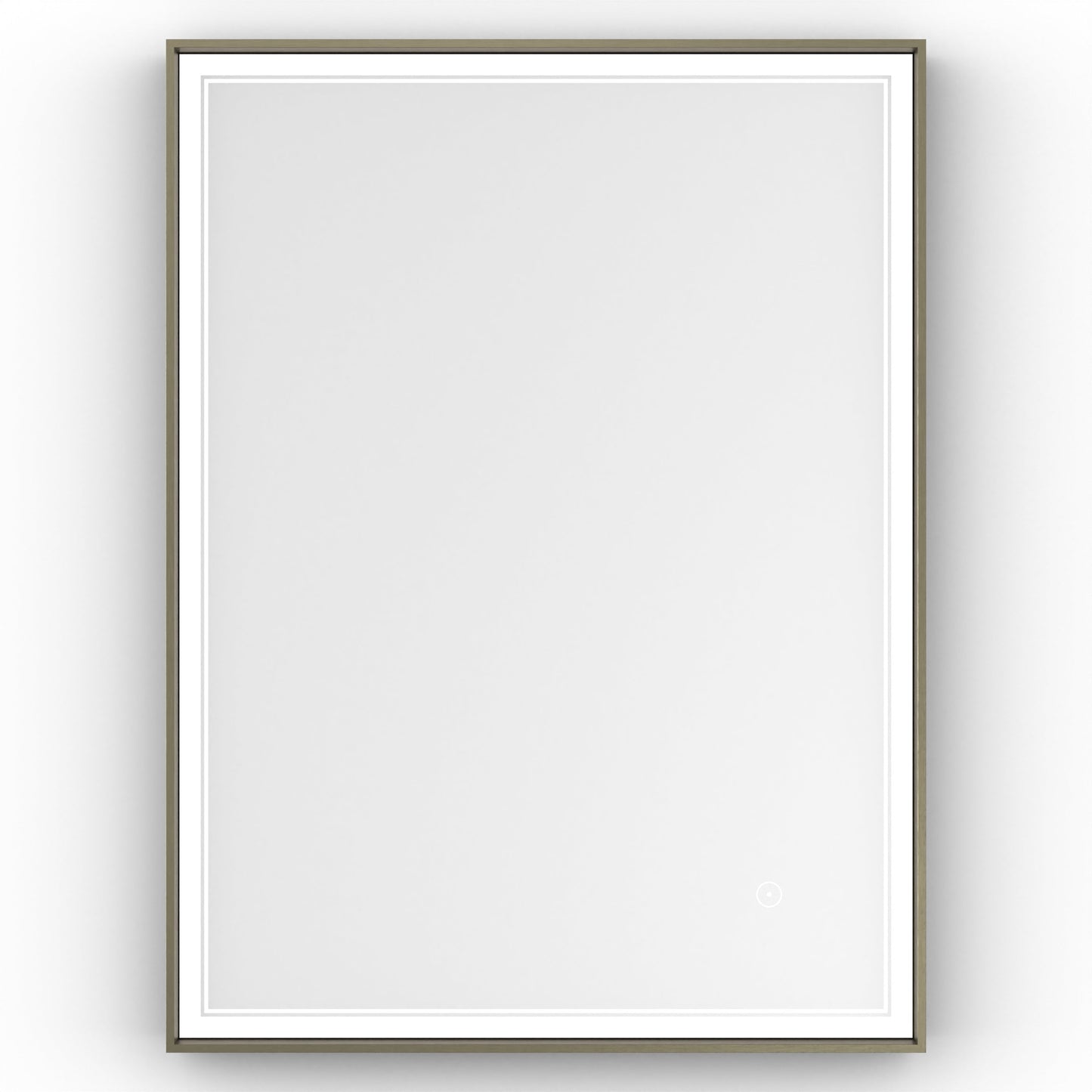 Origins Living Astoria Led Illuminated Mirror 60 60x80cm Brushed Bronze