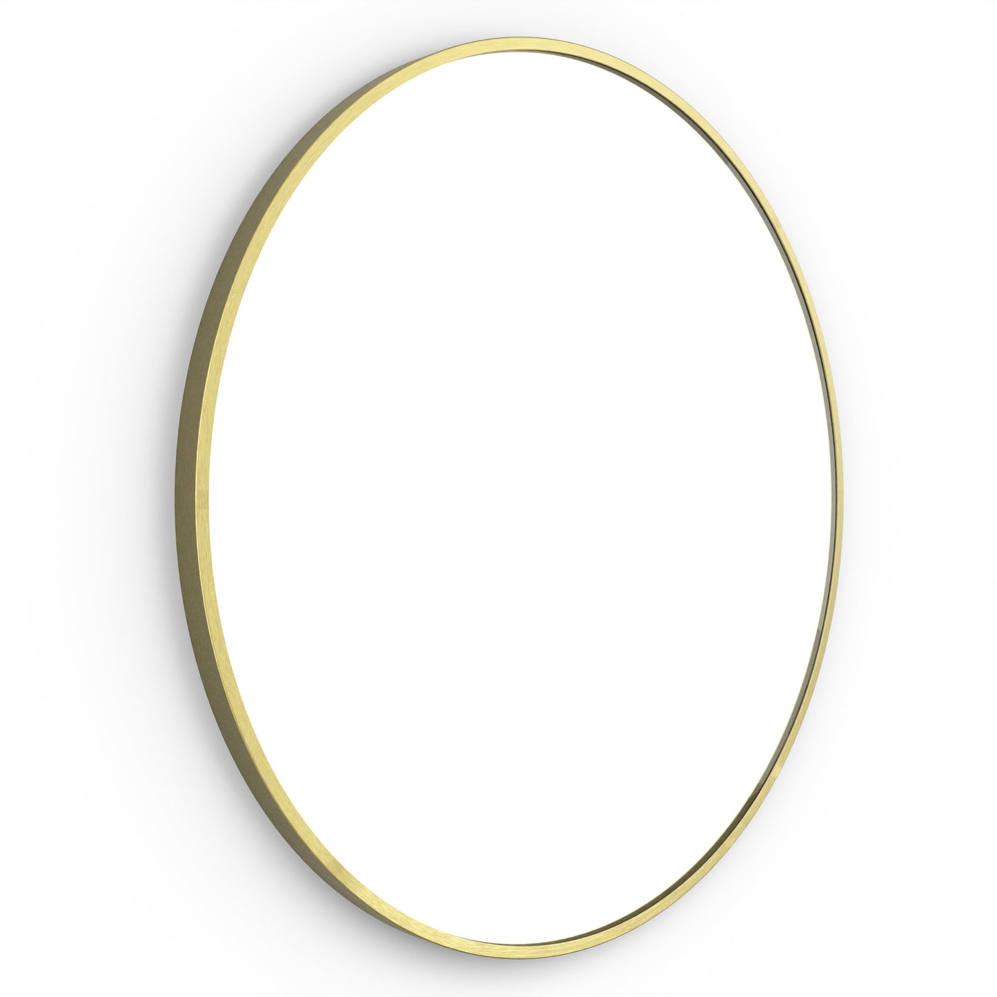 Origins Living Docklands Round Mirror 60cm Brushed Brass