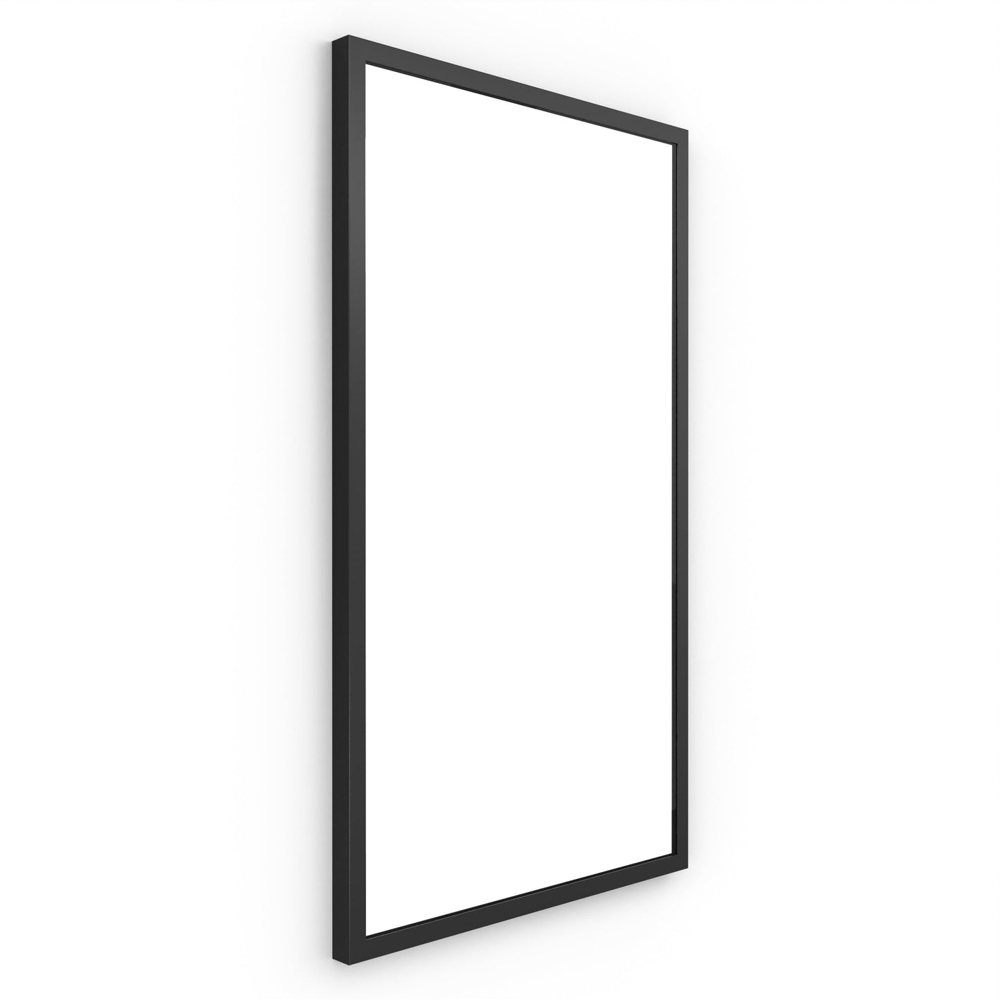 Origins Living Docklands Rectangular Mirror 40x70cm Matt Black