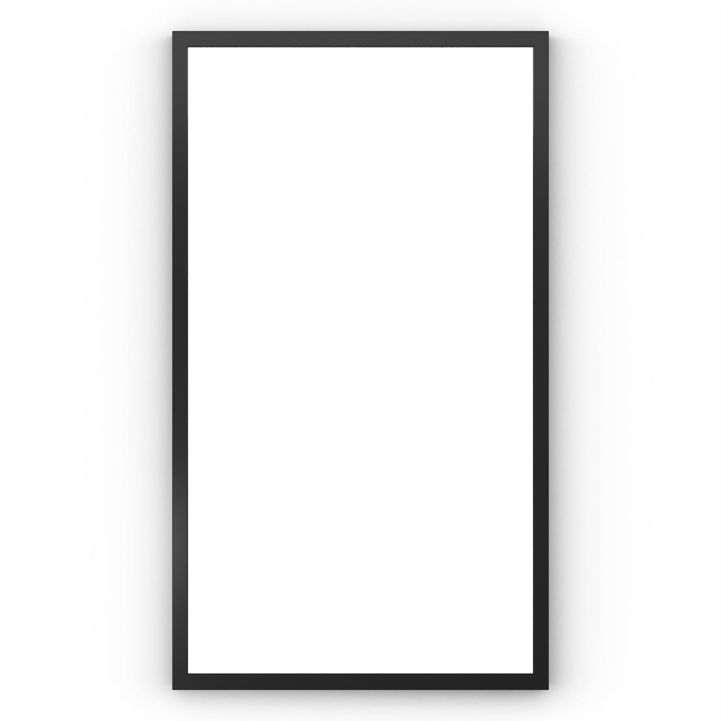 Origins Living Docklands Rectangular Mirror 40x70cm Matt Black
