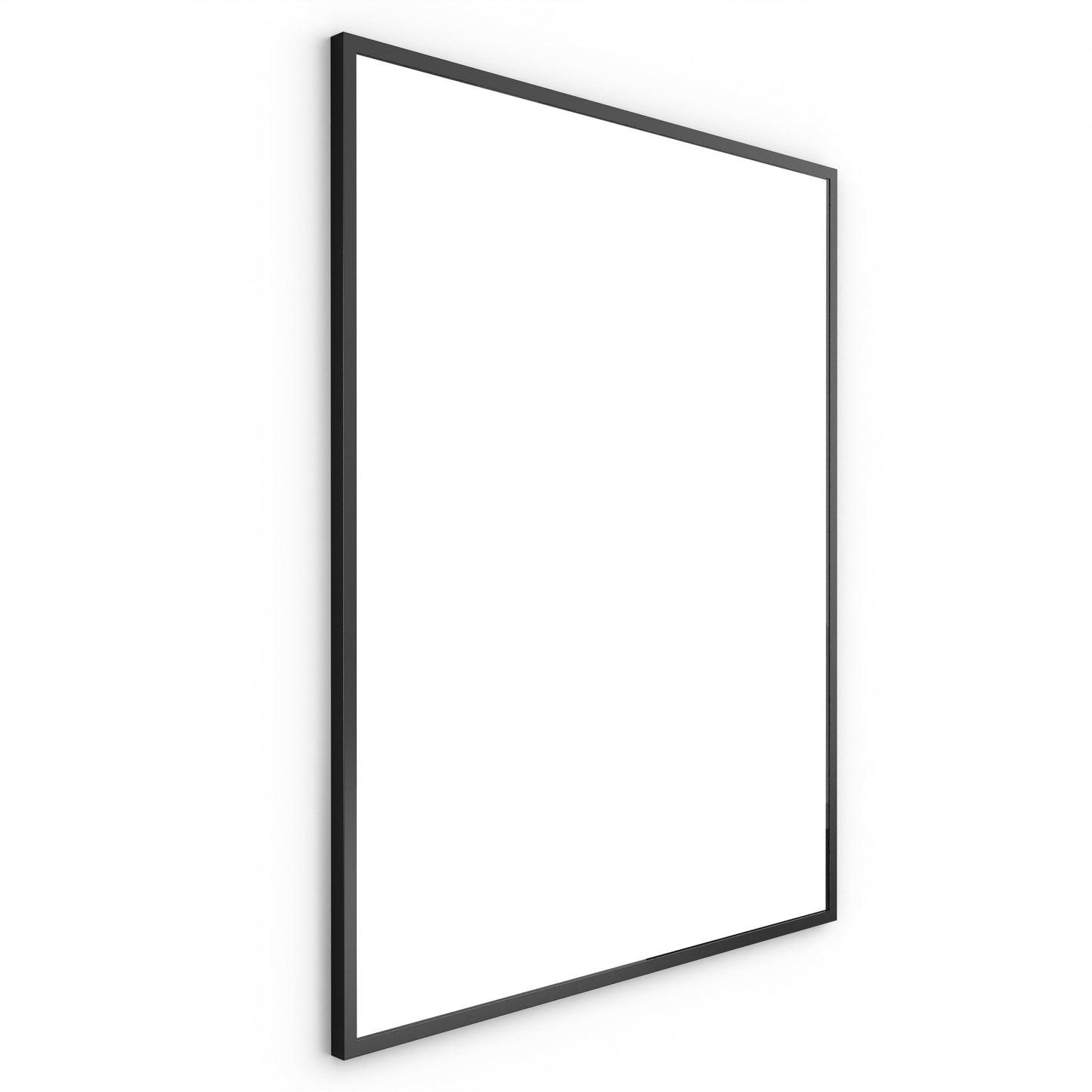 Origins Living Docklands Rectangular Mirror 80x100cm Matt Black