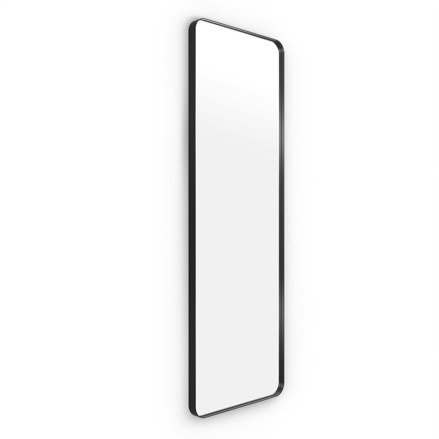 Origins Living City Rectangular Mirror 150x50cm Matt Black