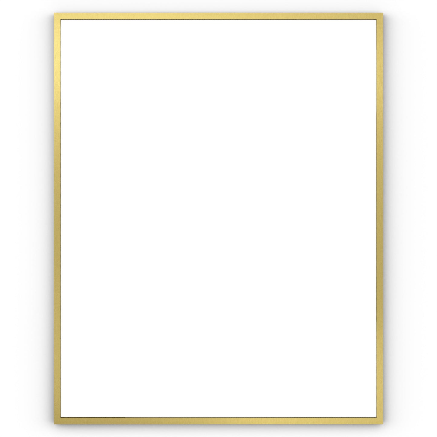 Origins Living Docklands Rectangular Mirror 80x100cm Brushed Brass