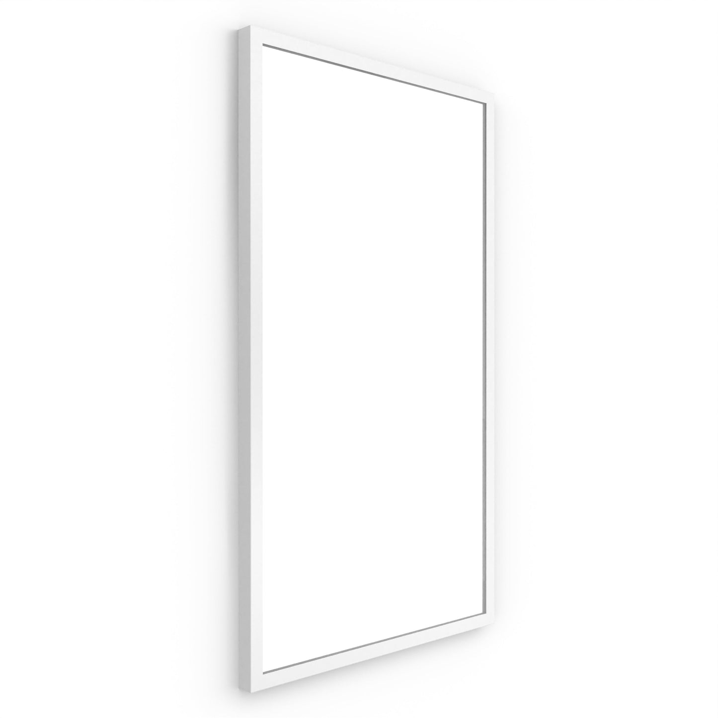 Origins Living Docklands Rectangular Mirror 40x70cm Matt White