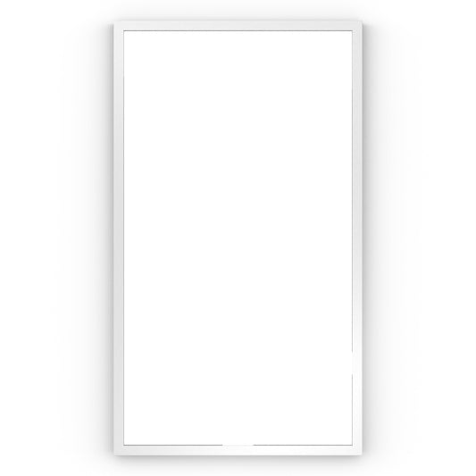 Origins Living Docklands Rectangular Mirror 40x70cm Matt White