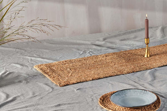 Nkuku Braided Hemp Table Runner