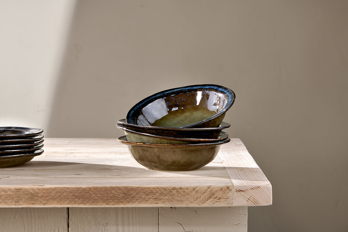 Nkuku Cali Bowl Earth Blue