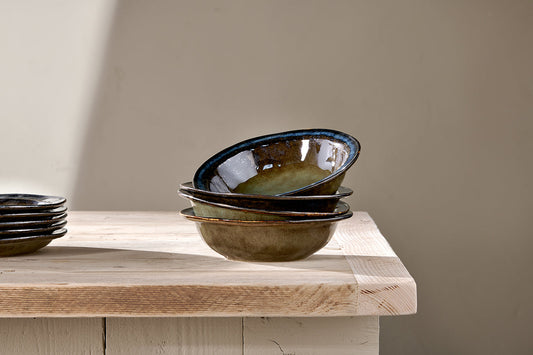 Nkuku Cali Bowl Earth Blue