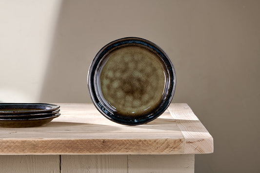 Nkuku Cali Side Plate Earth Blue