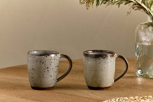 Nkuku Cam Large Mug Mocha (Set Of 2)