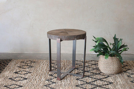 Nkuku Chakala Wooden Side Table