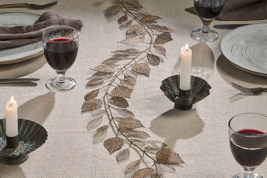 Nkuku Charita Garland Antique Brass