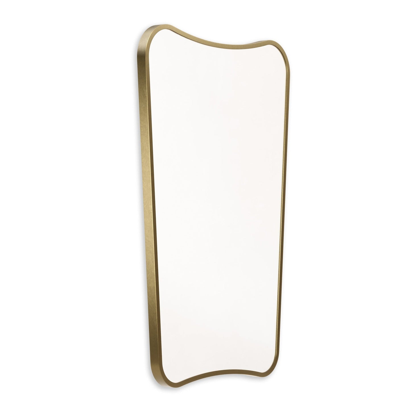 Origins Living Delphine Mirror 60 X 90cm Brushed Brass